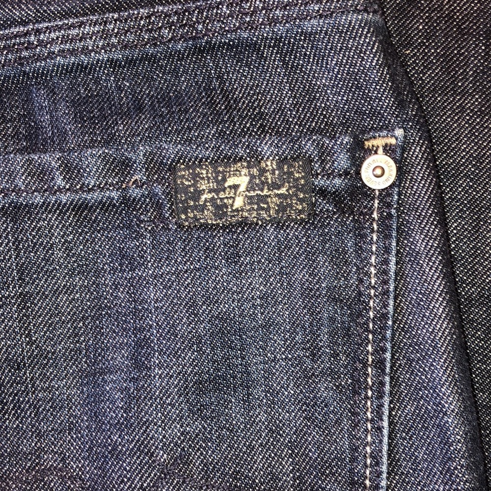 7 For All Mankind Slimmy Jeans SZ 31 - Picture 7 of 7